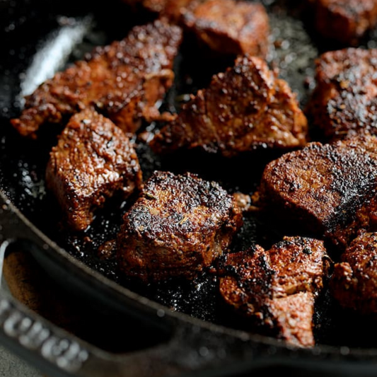Easy and Delicious Blackened Steak Tips